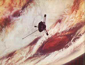 Pioneer 11 obtint les premires images spectaculaires de la Tche Rouge