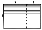format et lignes de tlvision