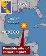 localisation de la presqu'le du Yucatan