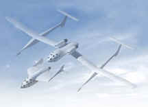 Au cours du vol historique du 21 juin 2004, Mike Melvill atteignit l'espace avec le SpaceShipOne
