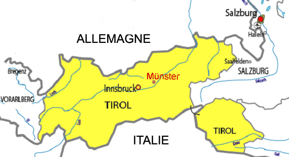 Localisation de Munster